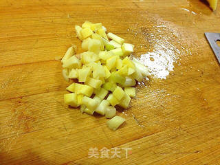 夏日健康餐桌翡翠虾仁儿的做法步骤:4