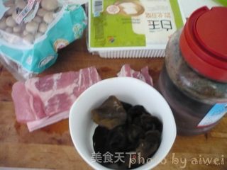 虾酱炒豆腐的做法步骤：1