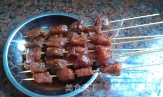 烤肉串的做法步骤:12