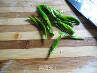 豆豉尖椒回锅肉的做法步骤:5
