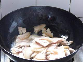 豆豉尖椒回锅肉的做法步骤:6