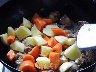 土豆咖喱鸡的做法步骤:6