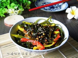 酸辣海带丝的做法步骤:6