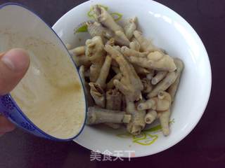 洋葱拌鸡爪的做法步骤:8