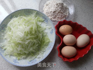 葫芦丝鸡蛋饼的做法步骤:3