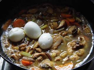香菇鸡肉饭的做法步骤:10