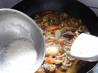 香菇鸡肉饭的做法步骤:12