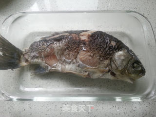 鲫鱼蒸蛋羹的做法步骤:15