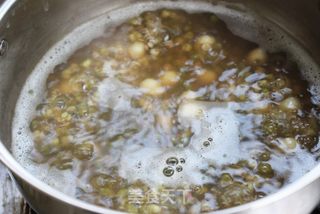 清爽过苦夏——绿豆莲子薏米羹的做法步骤:8