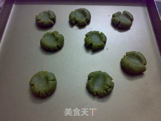 抹茶小酥饼的做法步骤:7