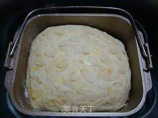 面包机做面包【酸奶杏仁土司】的做法步骤:7