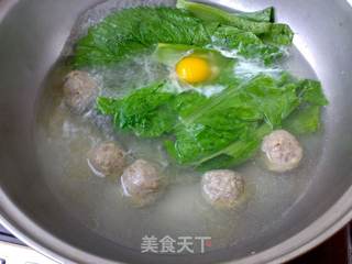 川辣牛肉丸汤面的做法步骤:4