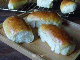 松软原味小面包的做法步骤:11