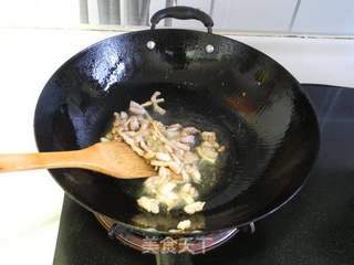 胡萝卜肉丝拌面的做法步骤:4
