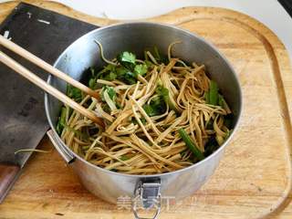 凉拌豆腐丝的做法步骤:5