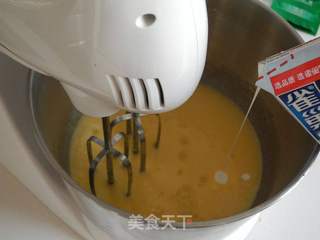 抹茶杏仁蛋糕的做法步骤:4