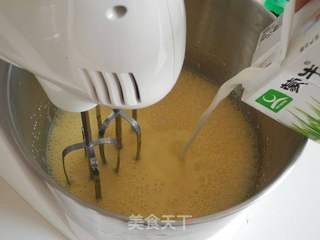 抹茶杏仁蛋糕的做法步骤:5