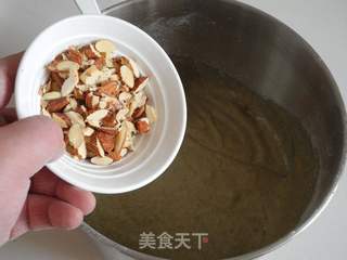 抹茶杏仁蛋糕的做法步骤:9