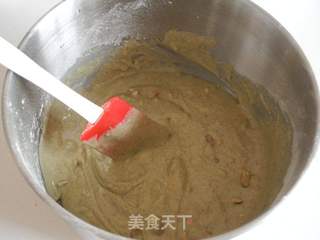 抹茶杏仁蛋糕的做法步骤:10