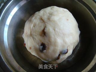 蔓越莓花色面包的做法步骤：7