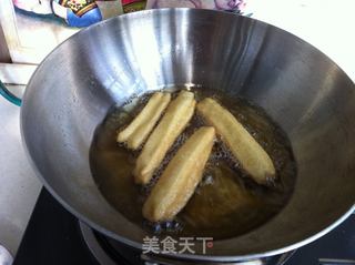 玉米油条的做法步骤:8