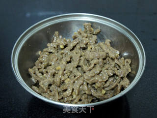 秋葵炒牛肉的做法步骤:8