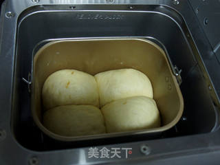番茄酱肉松面包的做法步骤:15