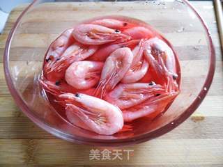 蜜醋北极虾的做法步骤:6