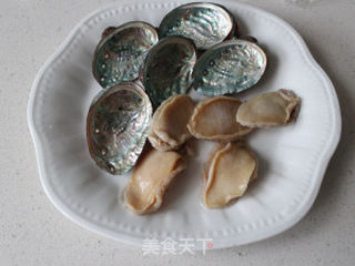 浇汁鲍鱼的做法步骤:2