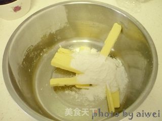蔓越莓饼干的做法步骤:2