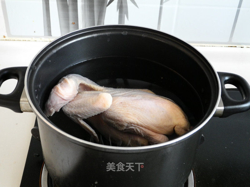 私房白切鸡的做法步骤：2