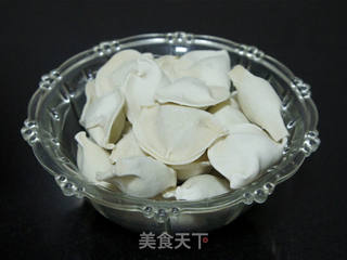 简易菠菜肉丝饺的做法步骤:5