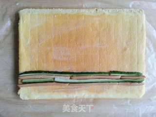 寿司蛋糕卷的做法步骤:8