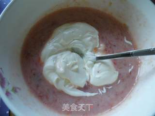 李子果酱冰淇淋的做法步骤:5