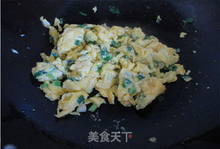 香葱炒鸡蛋的做法步骤:8