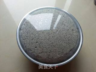 黑芝麻馒头卷的做法步骤:4