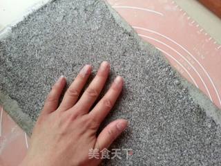 黑芝麻馒头卷的做法步骤:13