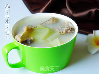 奶白冬瓜排骨汤的做法步骤:10