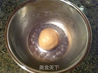 花生核桃老婆饼的做法步骤:4