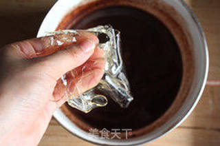牛奶巧克力布丁的做法步骤:7