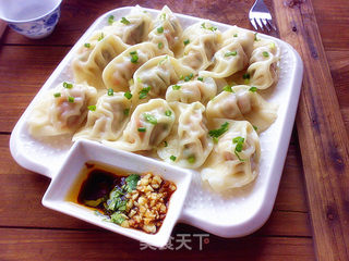 彩椒鲜肉饺子的做法步骤:6