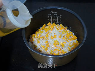 南瓜饭的做法步骤:6