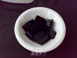 桂花圆子龟苓膏的做法步骤：5