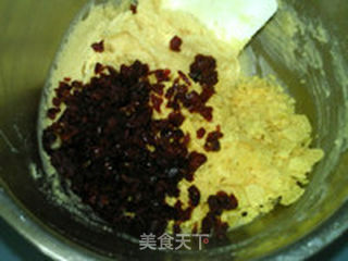 蔓越莓玉米片香脆饼干的做法步骤:10