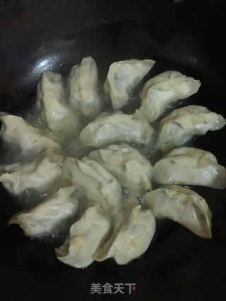 韭菜猪肉饺子(煎饺)的做法步骤:5