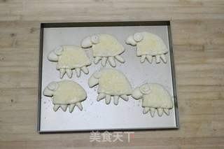 【喜羊羊面包】喜气洋洋迎羊年的做法步骤:14