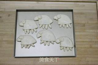 【喜羊羊面包】喜气洋洋迎羊年的做法步骤:12