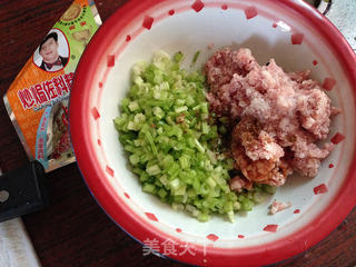 【生煎肉末芹菜饺子】的做法步骤:9