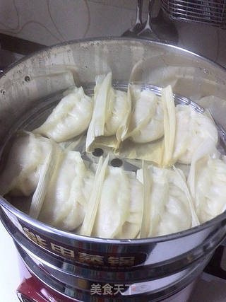 烫面素包的做法步骤:15
