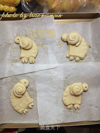 小羊面包的做法步骤:14